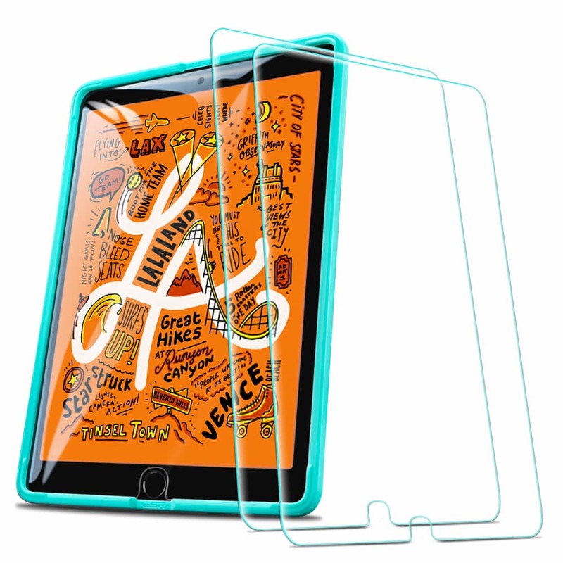 iPad Mini 5 2019Mini 4 Tempered Glass Screen Protector 2 pack