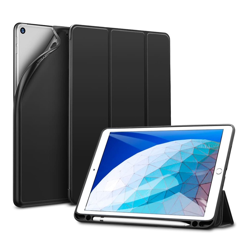 iPad Air 10.5 2019iPad Air 10.5 2019 Rebound Pencil Slim Smart Case black