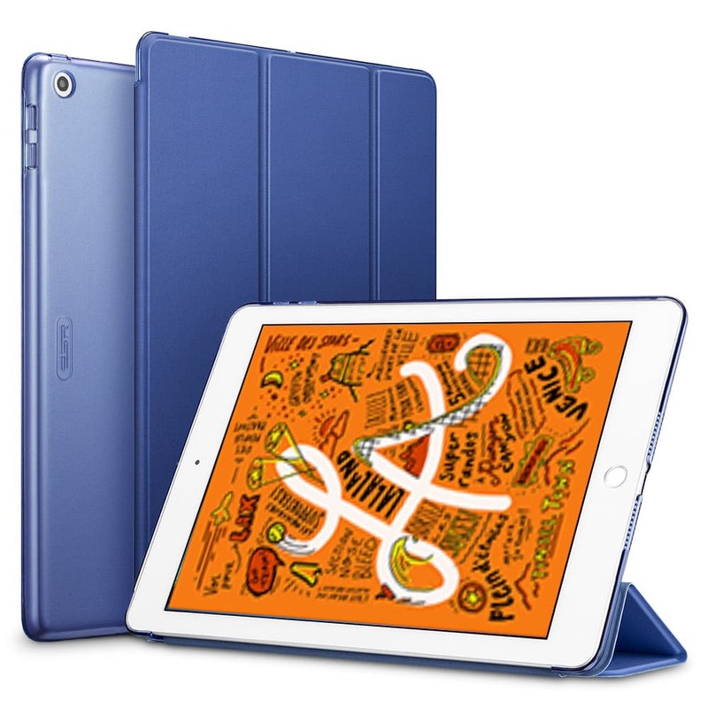 iPad Mini 5 2019 Yippee Trifold Smart Case navy blue